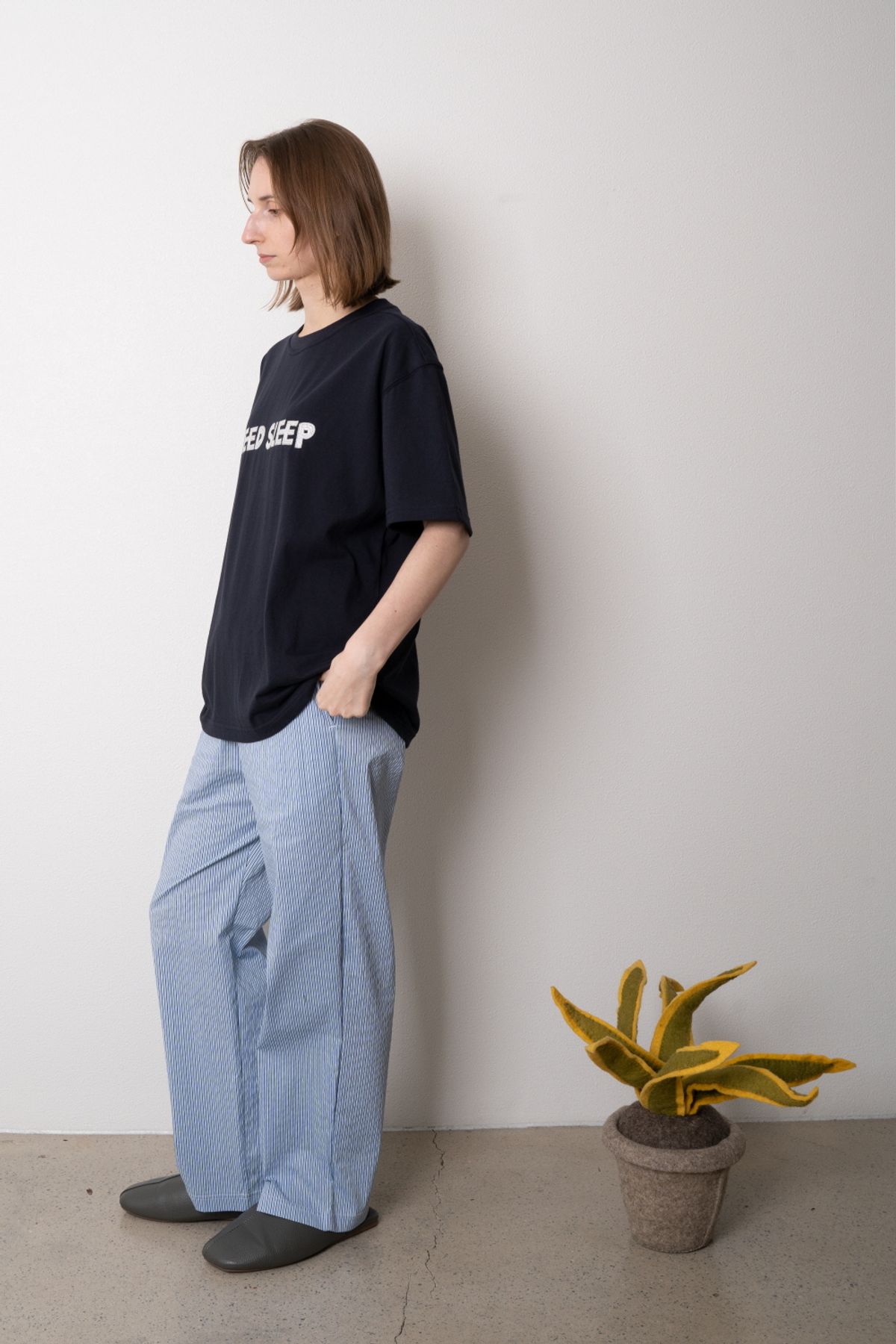니드슬립(NEED SLEEP) sleep pants [blue]