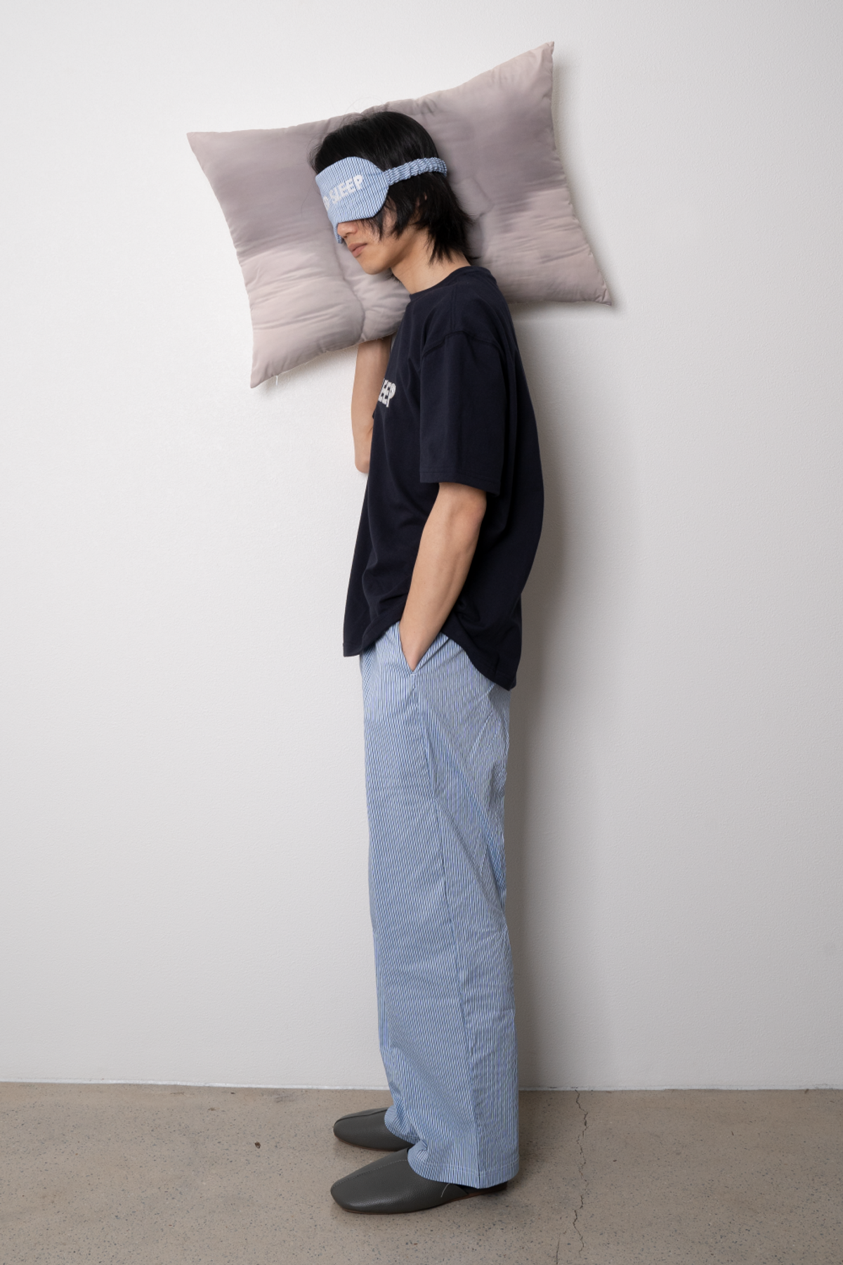 니드슬립(NEED SLEEP) sleep pants [blue]