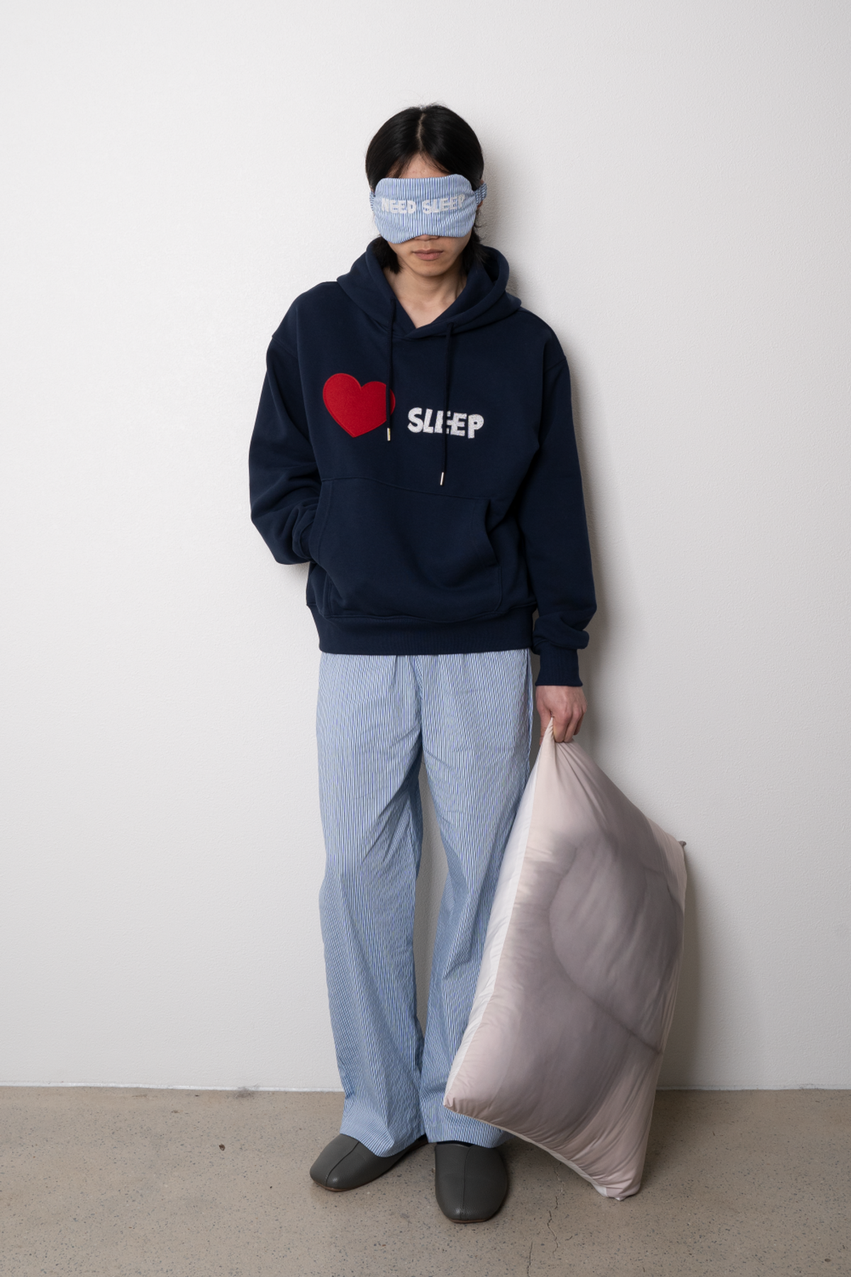 니드슬립(NEED SLEEP) sleep pants [blue]