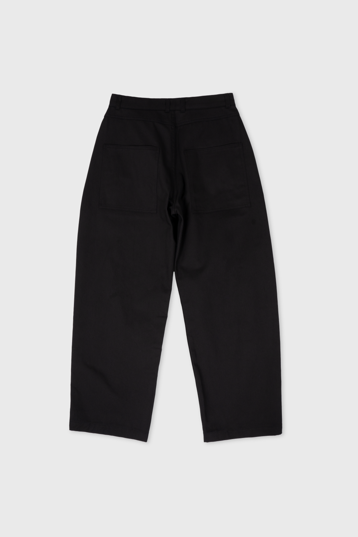 니드슬립(NEED SLEEP) curved button pants [black]