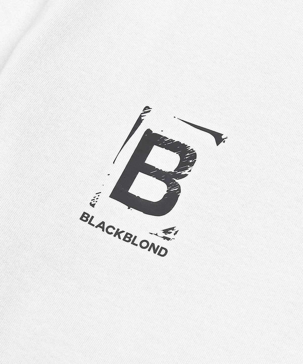블랙블론드(BLACKBLOND) 비비디 빈티지 클래쉬 피그먼트 반팔티 (빈티지 화이트)