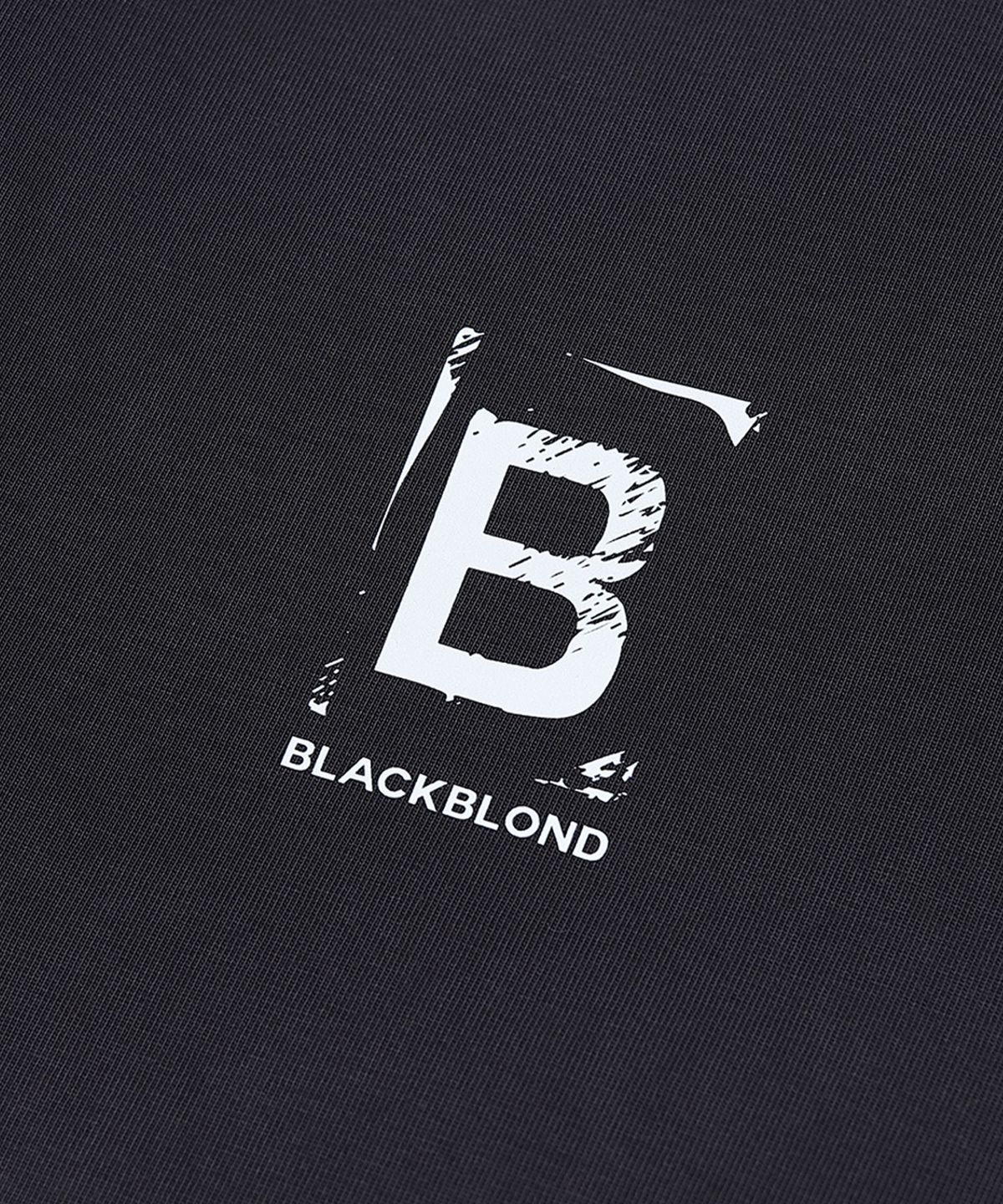 블랙블론드(BLACKBLOND) 비비디 빈티지 클래쉬 피그먼트 반팔티 (빈티지 블랙)