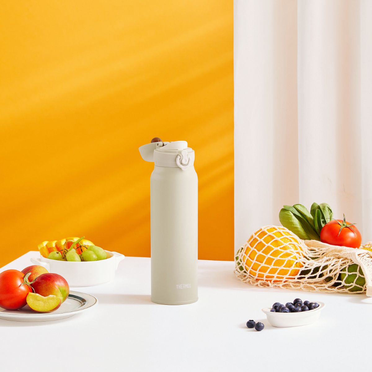 써모스(THERMOS) 보온보냉 뉴 데일리 원터치 텀블러 JNL-755K (750ml)
