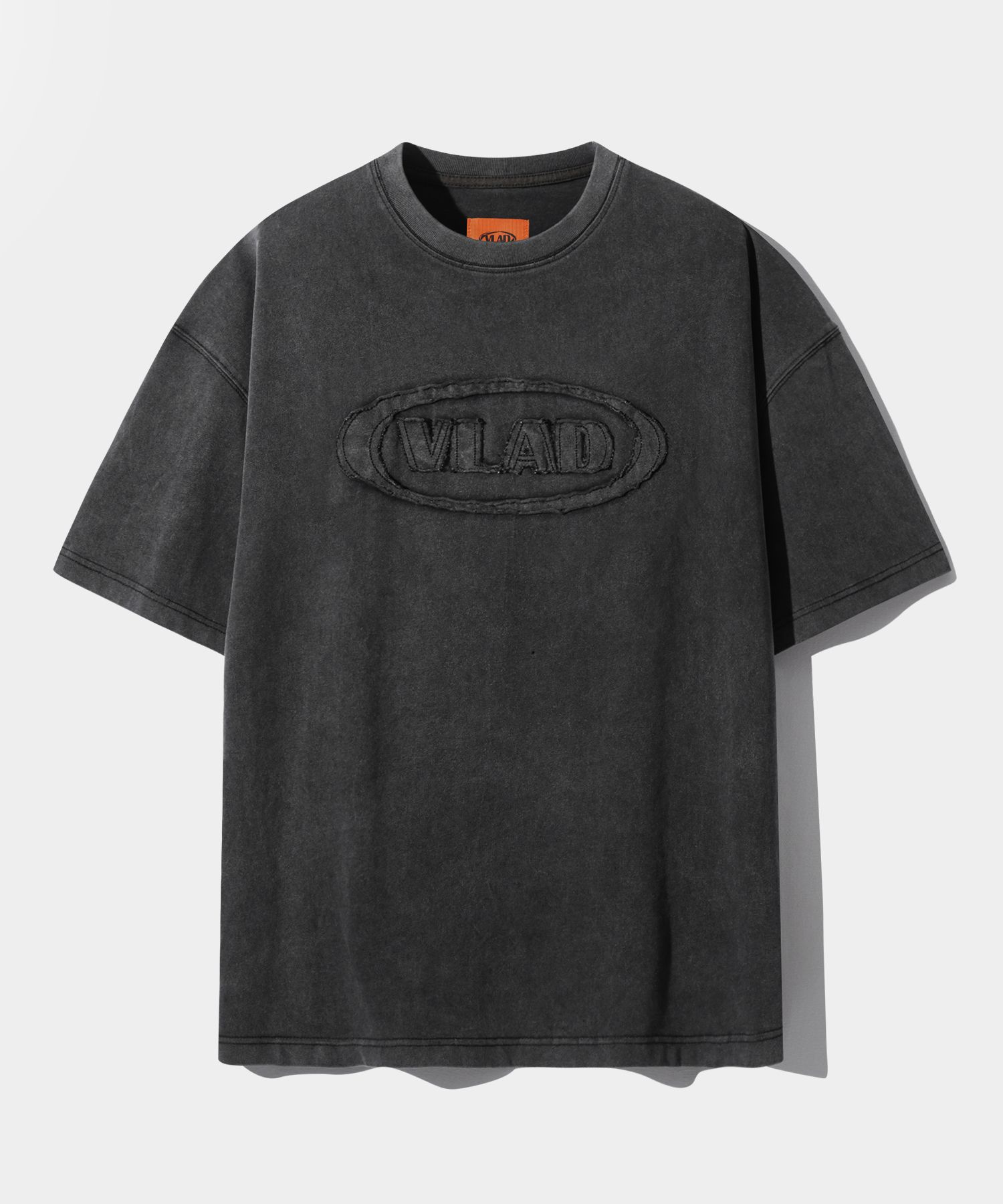 Tシャツ・カットソー DIMITRI BLACK VLAD Cut-Off Applique Short Sleeve T-Shirt Pig MUSINSA公式 | DIMITRI BLACK VLAD Pigment Slash Pique Collar