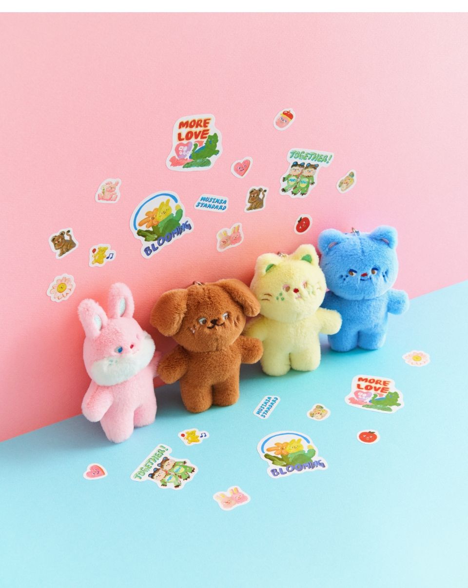 MUSINSA公式 | MUSINSA STANDARD Pink Bunny Keyring [Pink]
