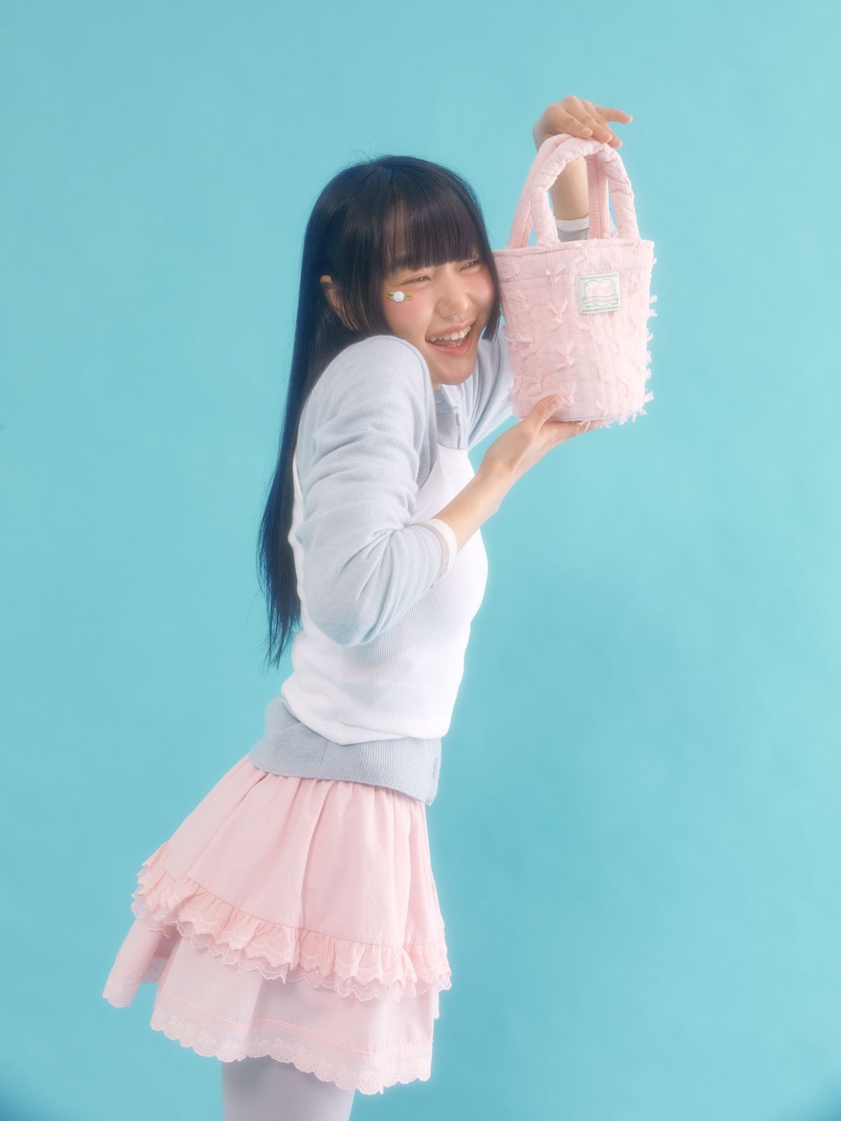 네프네프(NEFNEF) ribbon quilting bag