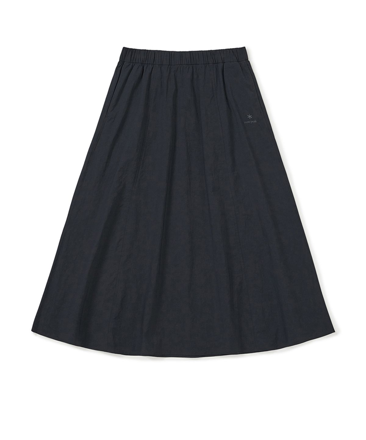 스노우피크 어패럴(SNOWPEAK APPAREL) 냉감 루트 플레어 롱스커트 (S25MWRSK61) Navy