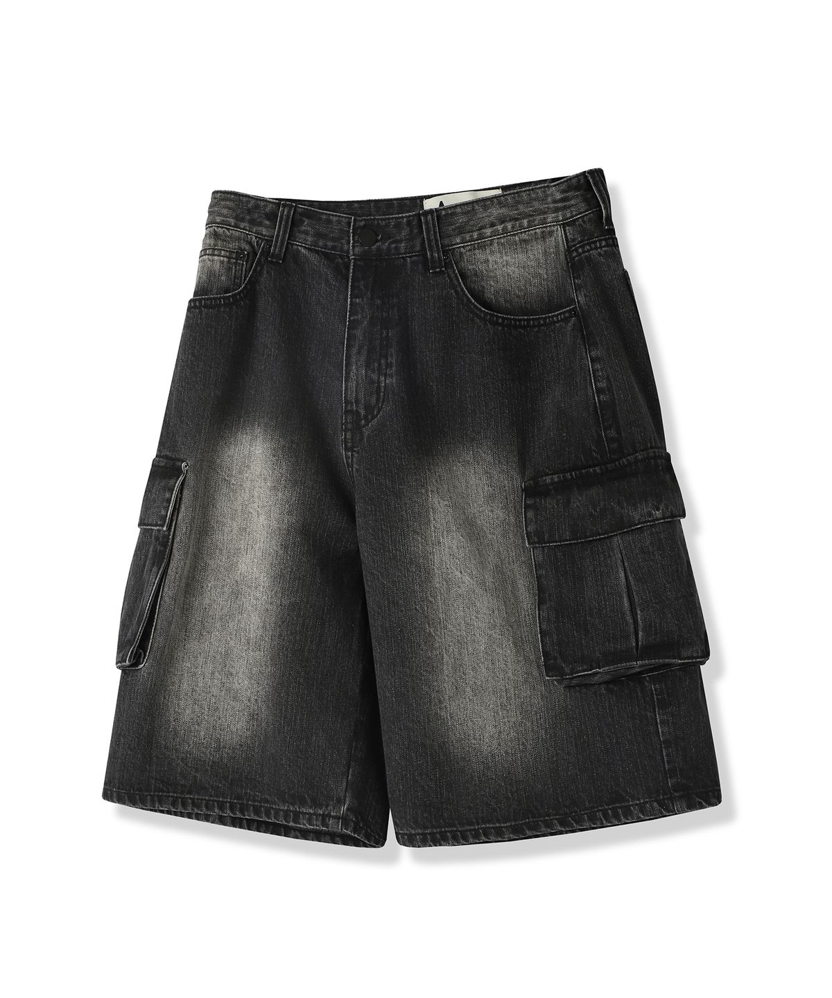 어반드레스(AVANDRESS) Wide Cargo Half Denim Pants - 3COL