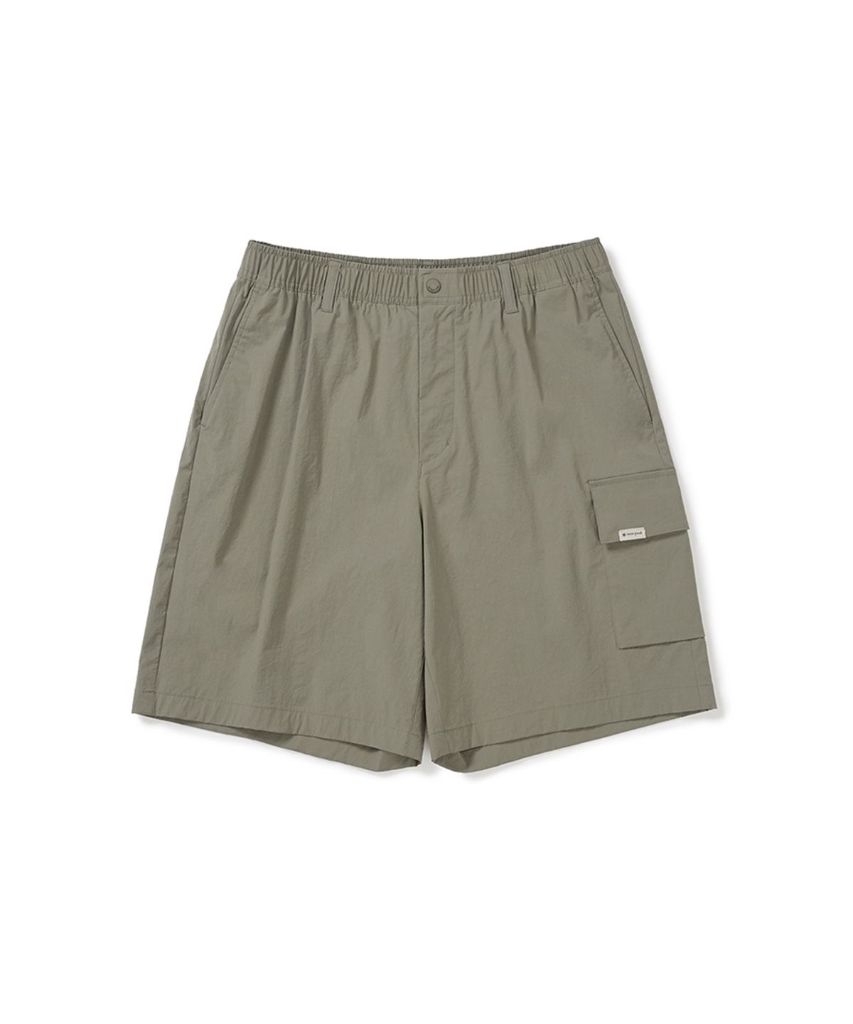 스노우피크 어패럴(SNOWPEAK APPAREL) 냉감 루트 5부 반바지 (S25MMRHP68) Khaki Gray