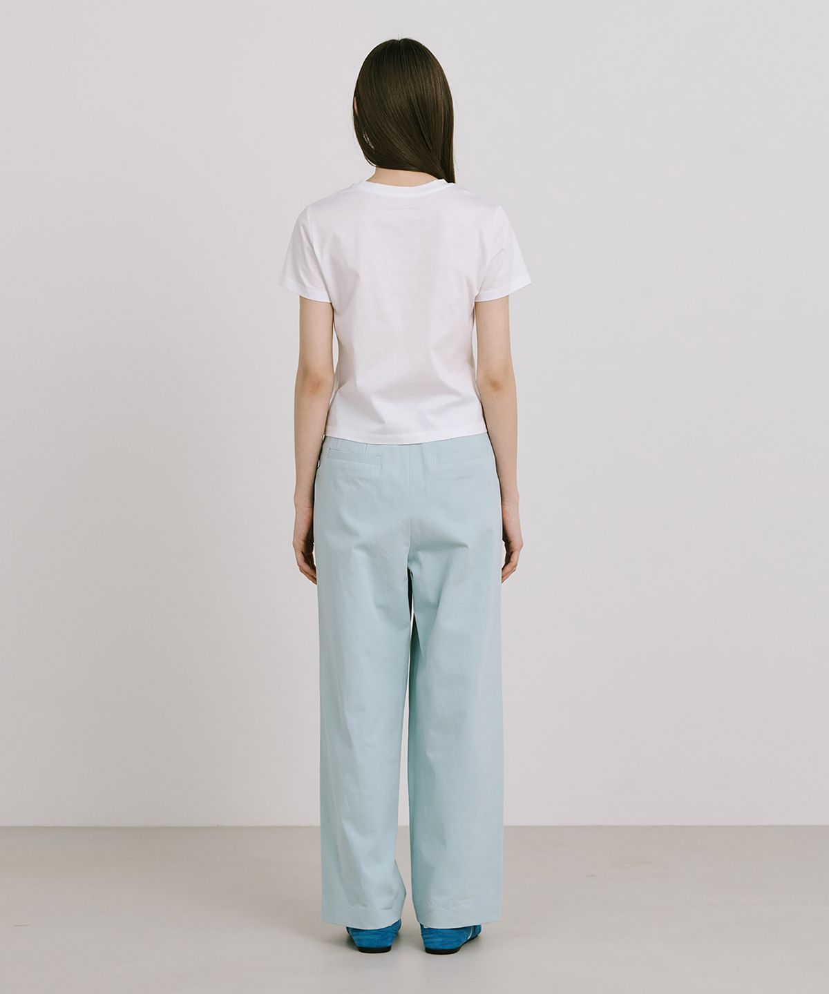 분더캄머(WNDERKAMMER) 25 Cotton Wide Pants_Mint(25코튼와이드팬츠_민트)