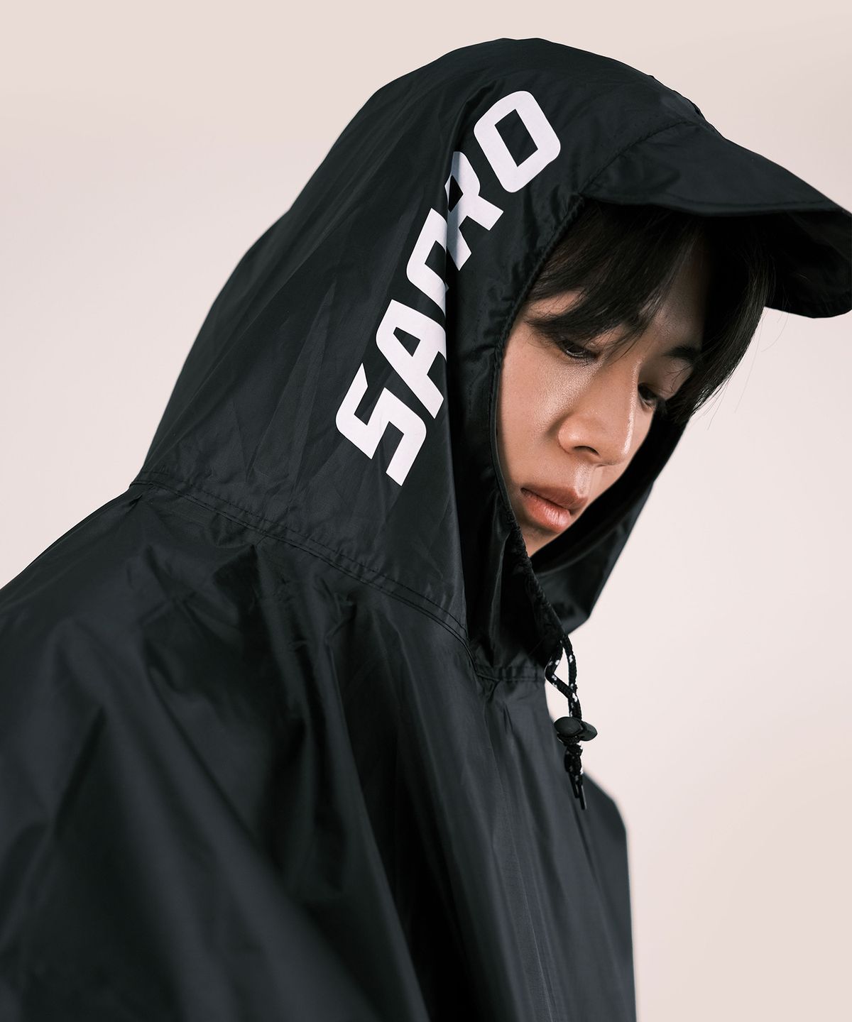 산로(SANRO) [UNISEX] 판초 우의 레인코트