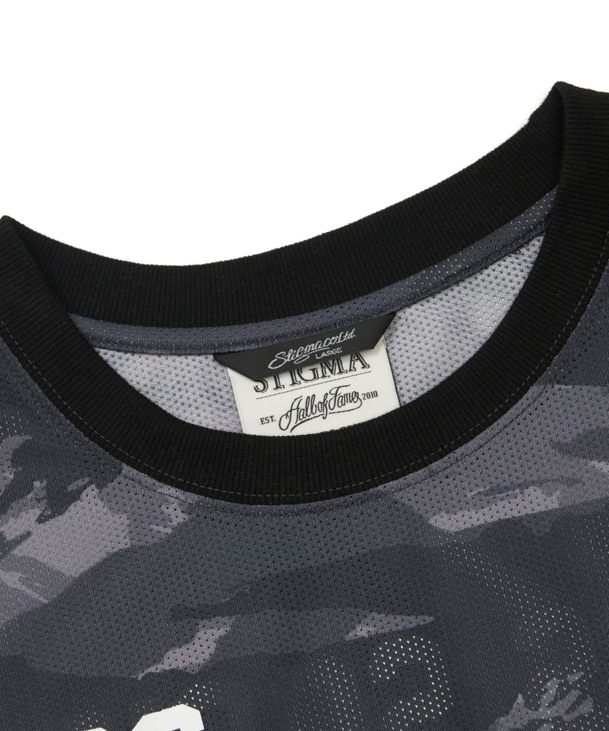 스티그마(STIGMA) Mesh Oversized T-shirts Tiger Camouflage