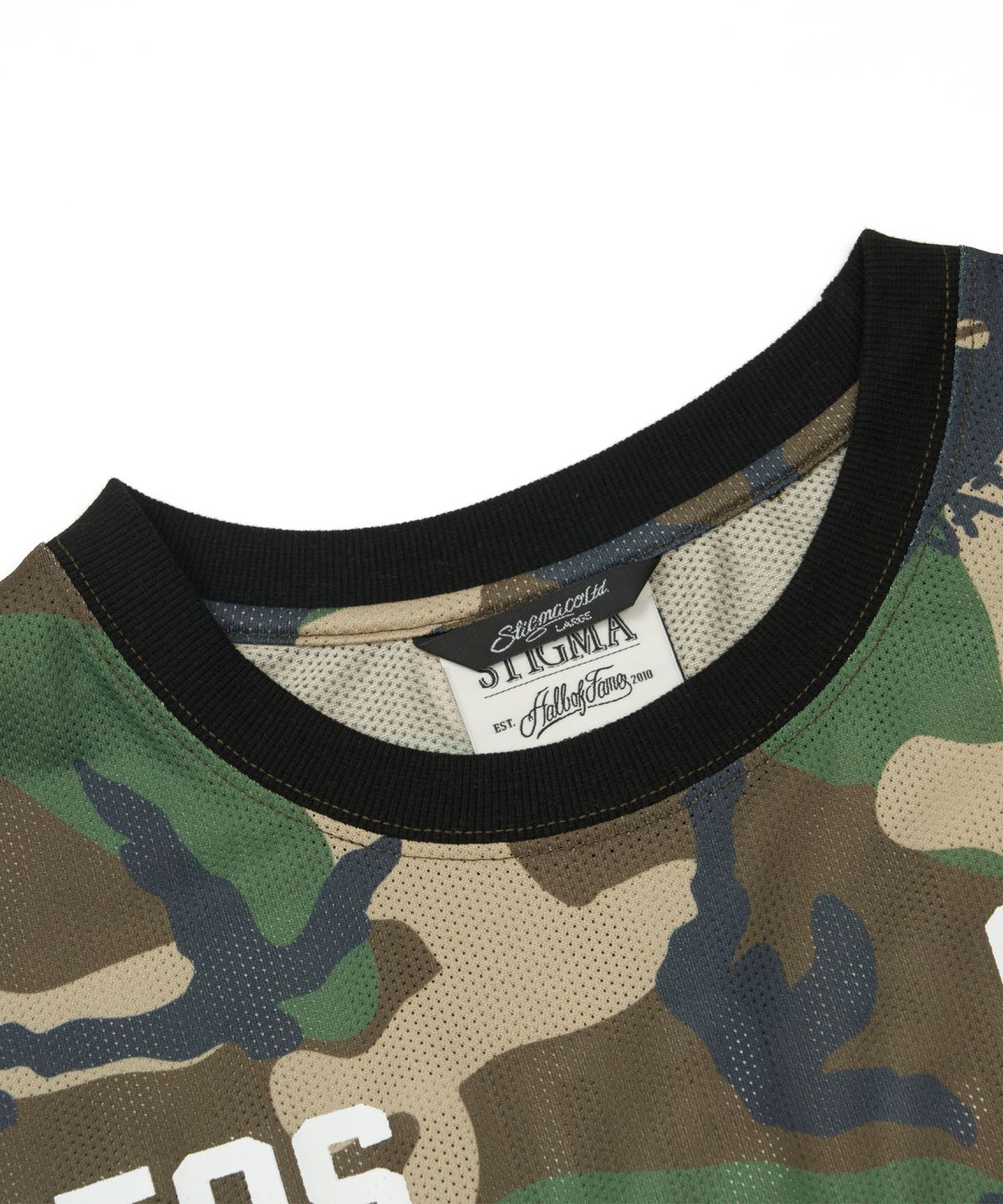 스티그마(STIGMA) Mesh Oversized T-shirts Camouflage
