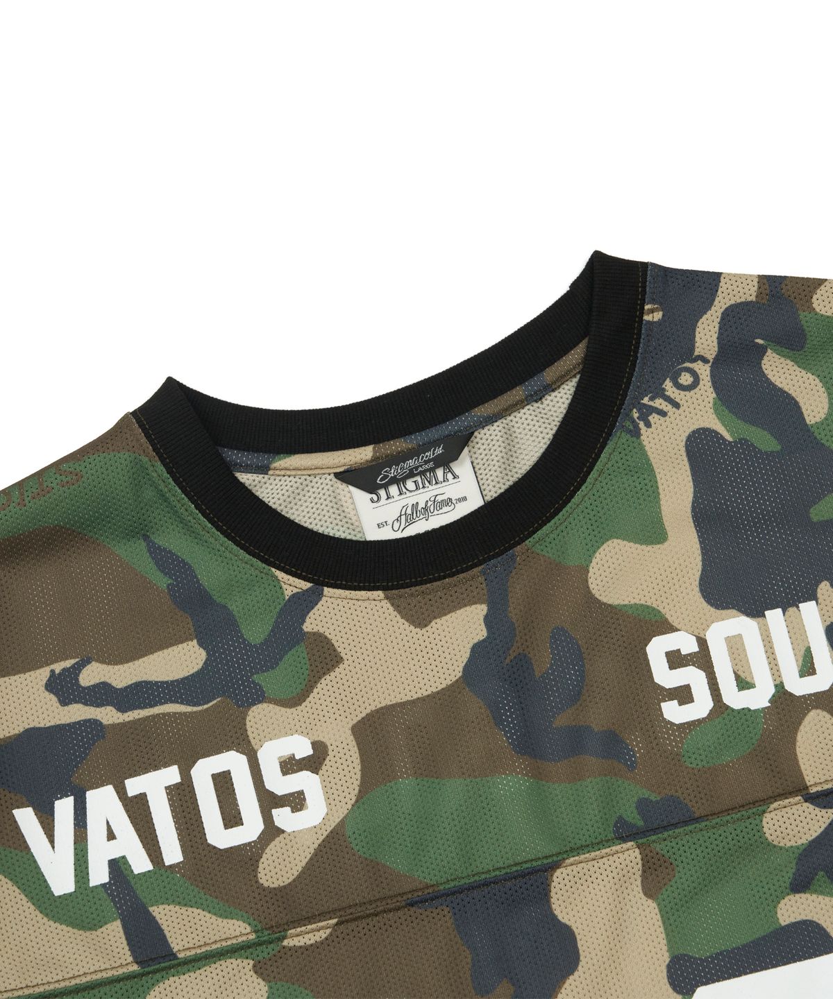 스티그마(STIGMA) Mesh Oversized T-shirts Camouflage