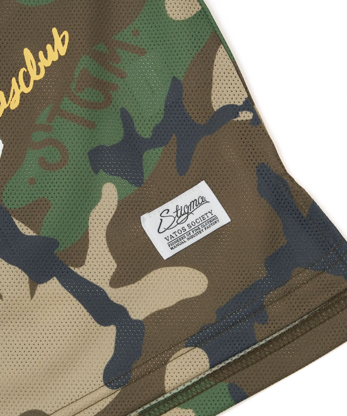 스티그마(STIGMA) Mesh Oversized T-shirts Camouflage