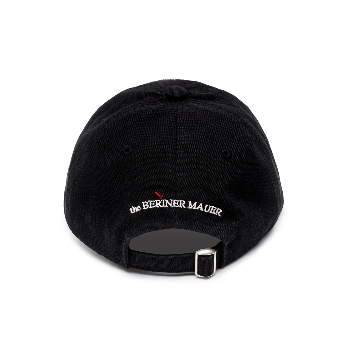 마우어(MAUER) MAUER  BERLIN STAIN BALL CAP (BLACK)