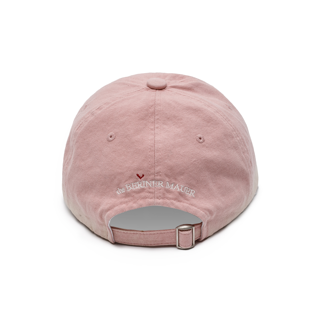마우어(MAUER) MAUER  BERLIN STAIN BALL CAP (LIGHT PINK)