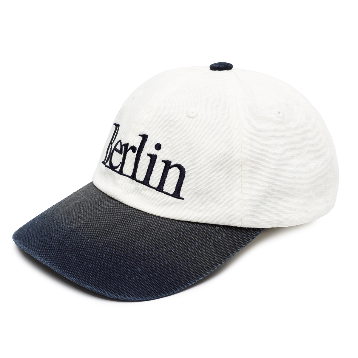 마우어(MAUER) MAUER  BERLIN STAIN BALL CAP (NAVY)
