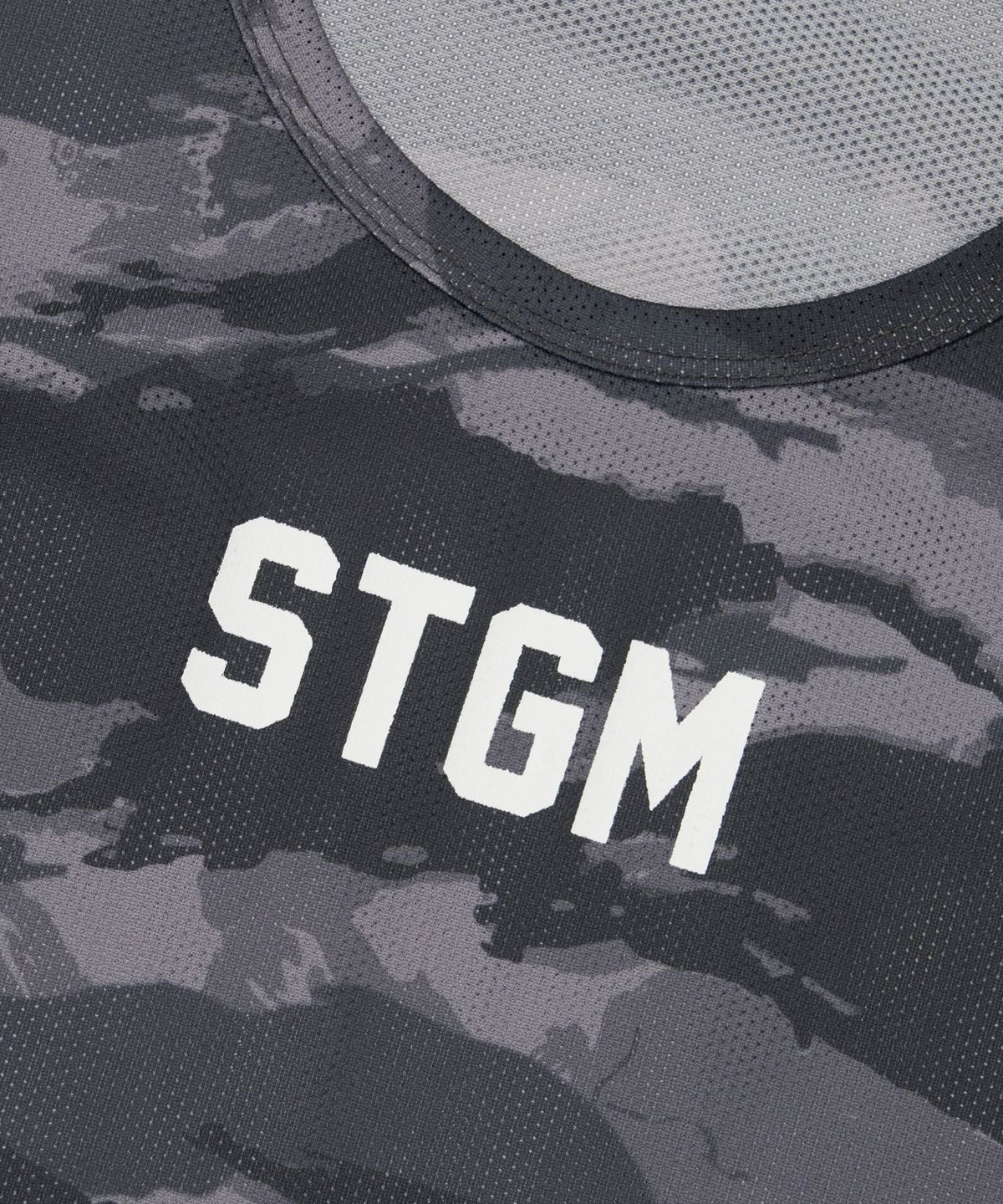 스티그마(STIGMA) Mesh Oversized Sleeveless Tiger Camouflage