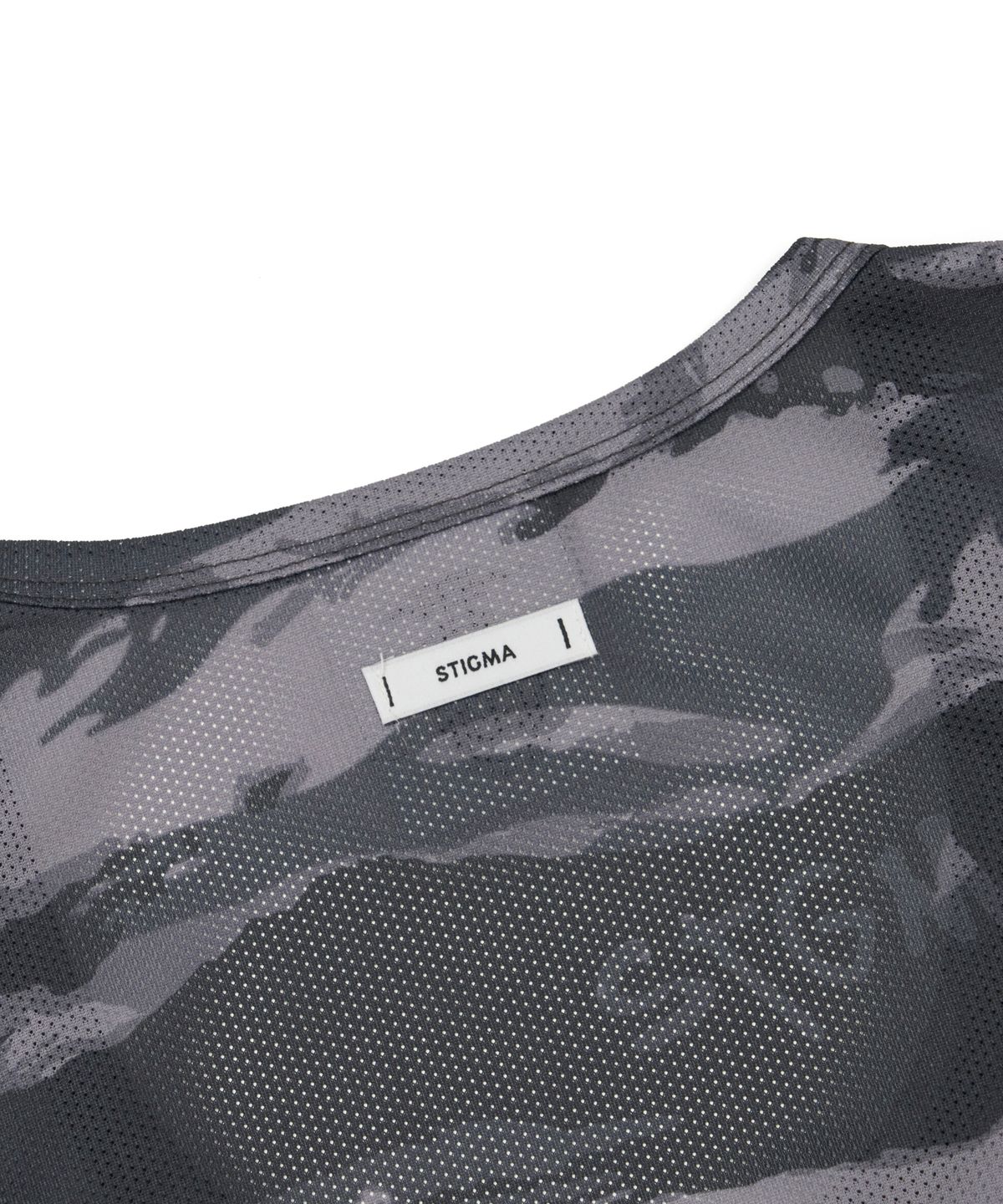스티그마(STIGMA) Mesh Oversized Sleeveless Tiger Camouflage