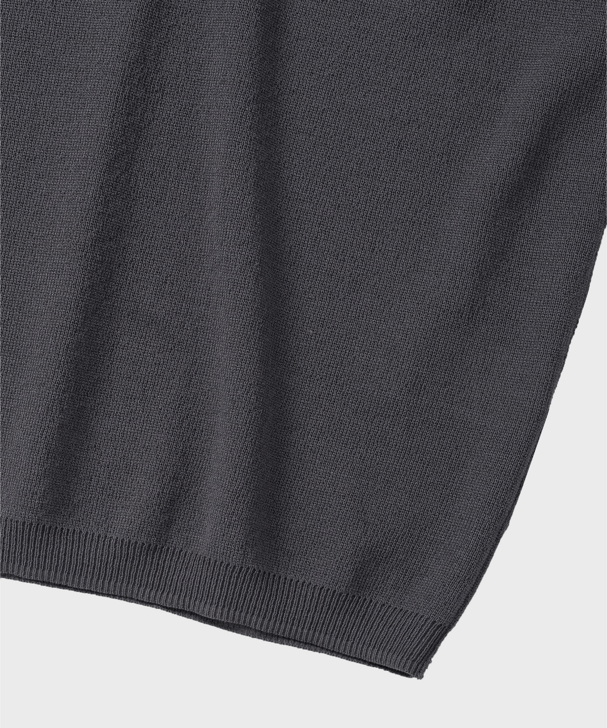 넌블랭크(NONBLANK) 래글런 HS 니트_DARK GREY/BLACK