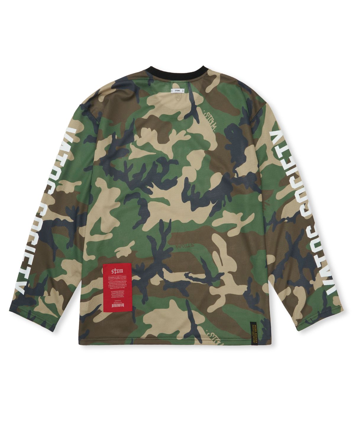 스티그마(STIGMA) Mesh Oversized Long Sleeves Camouflage