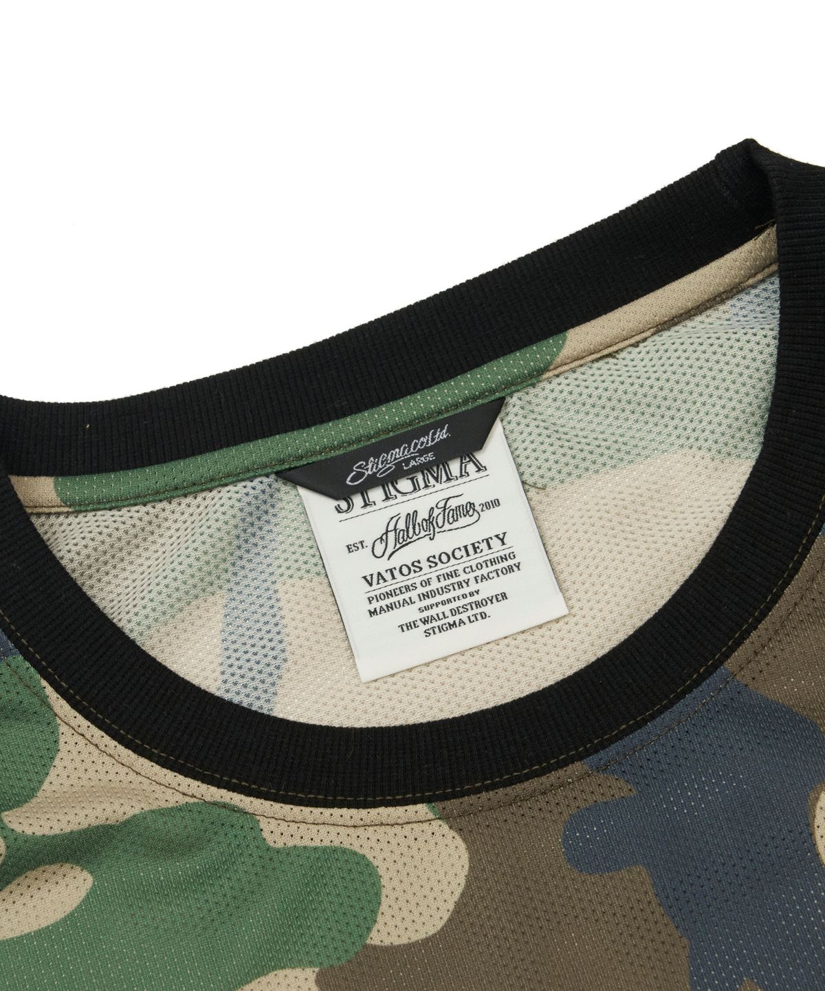 스티그마(STIGMA) Mesh Oversized Long Sleeves Camouflage