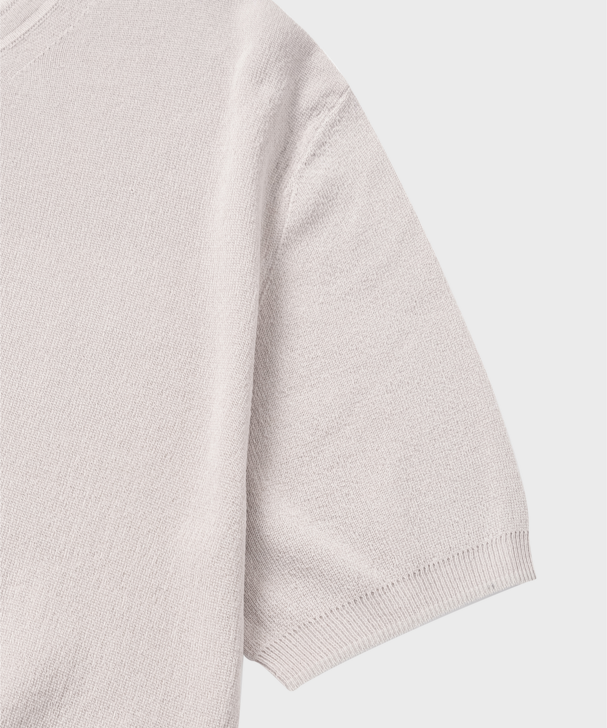 넌블랭크(NONBLANK) 헨리넥 HS 니트_PALE GREY