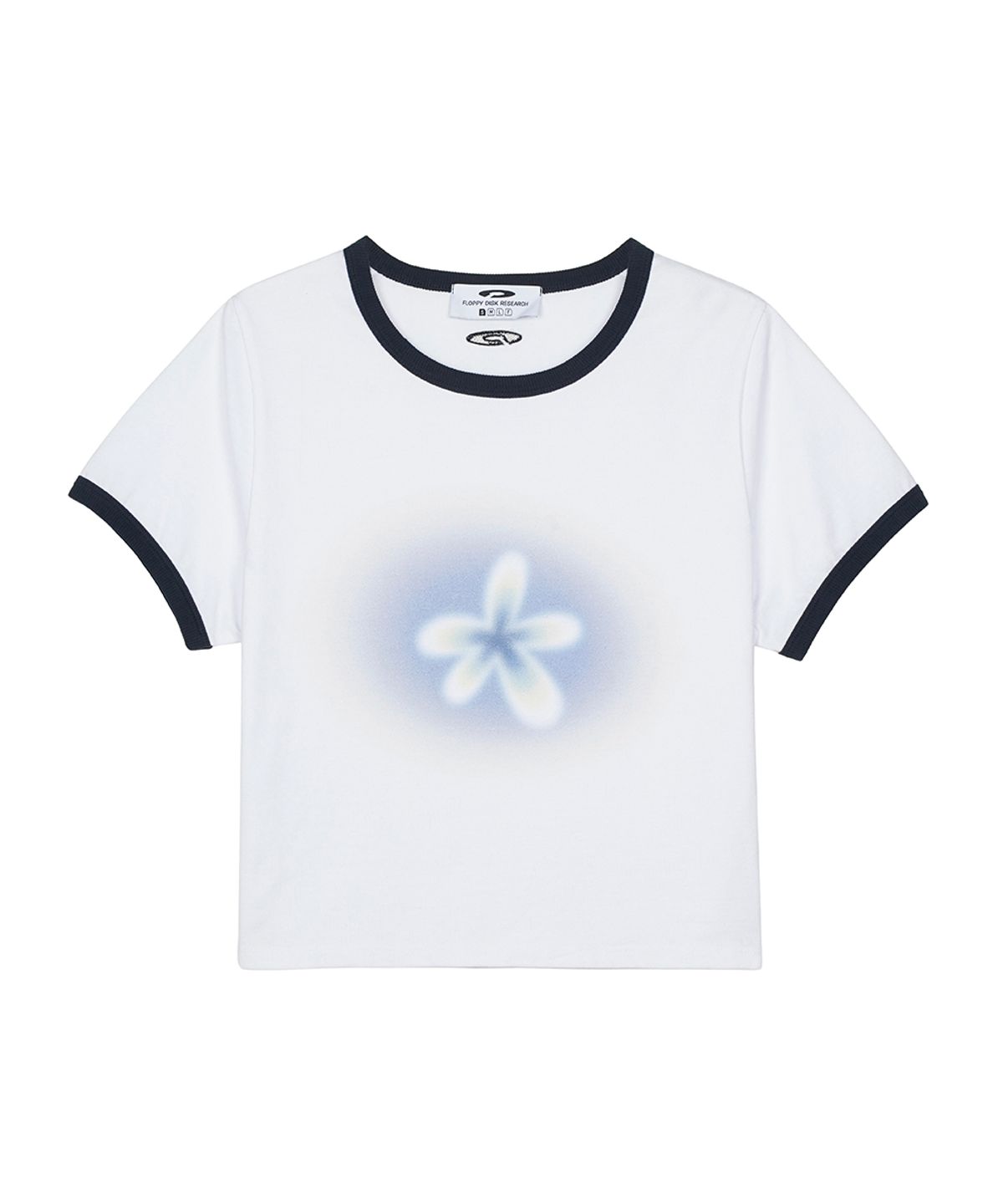 에프디알(FDR) Gradation Bloom Ringer Tee White
