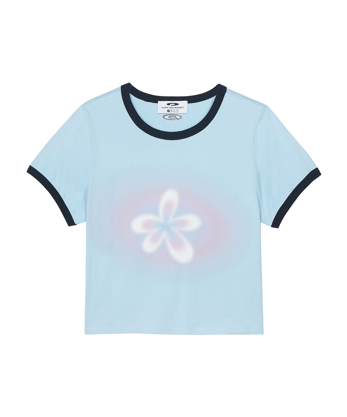 에프디알(FDR) Gradation Bloom Ringer Tee Sky Blue