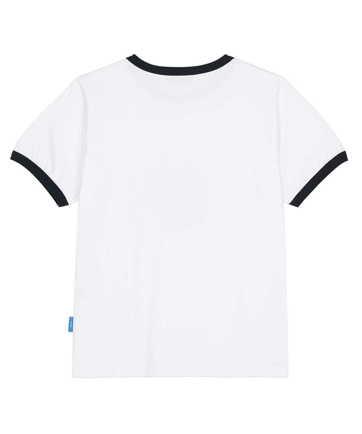 에프디알(FDR) Stitch_Sunny Donut Ringer Tee White