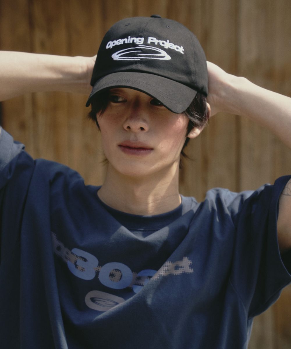【OPENING PROJECT】25SS Identity Ball Cap MUSINSA | OPENING PROJECT Identity Ball Cap - Black