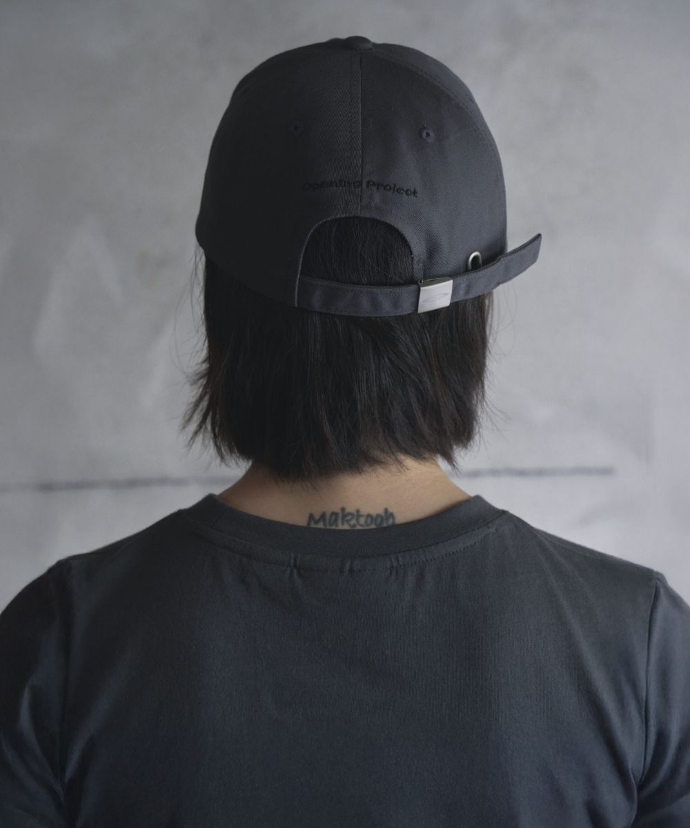 MUSINSA | OPENING PROJECT Identity Ball Cap - Charcoal