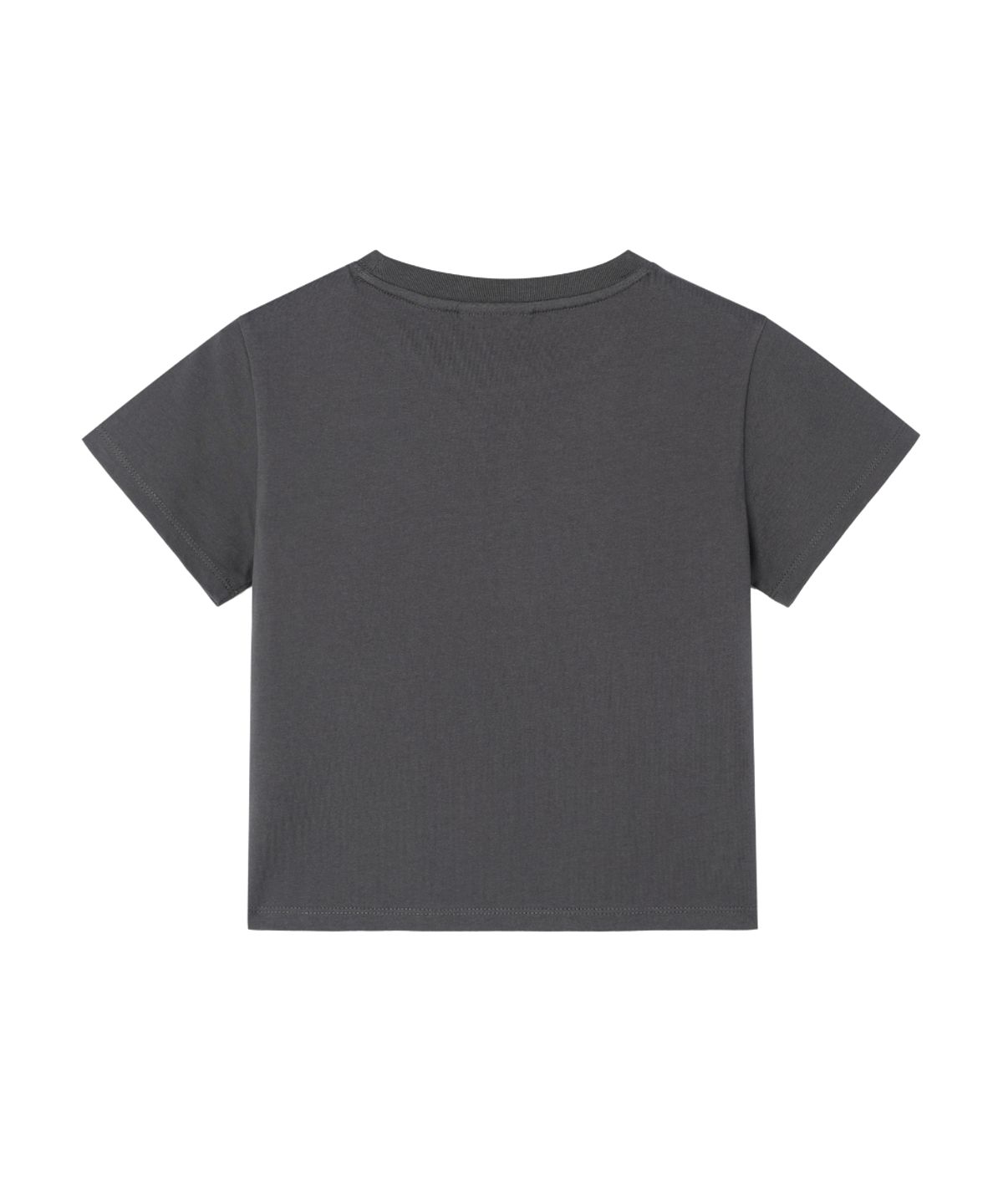 오프닝프로젝트(OPENING PROJECT) W Signifying Cropped T Shirt - Charcoal