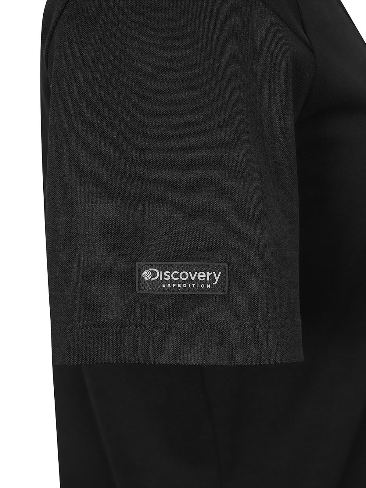 디스커버리 익스페디션(DISCOVERY EXPEDITION) 여성 라글란 UV차단 카라티 (BLACK)