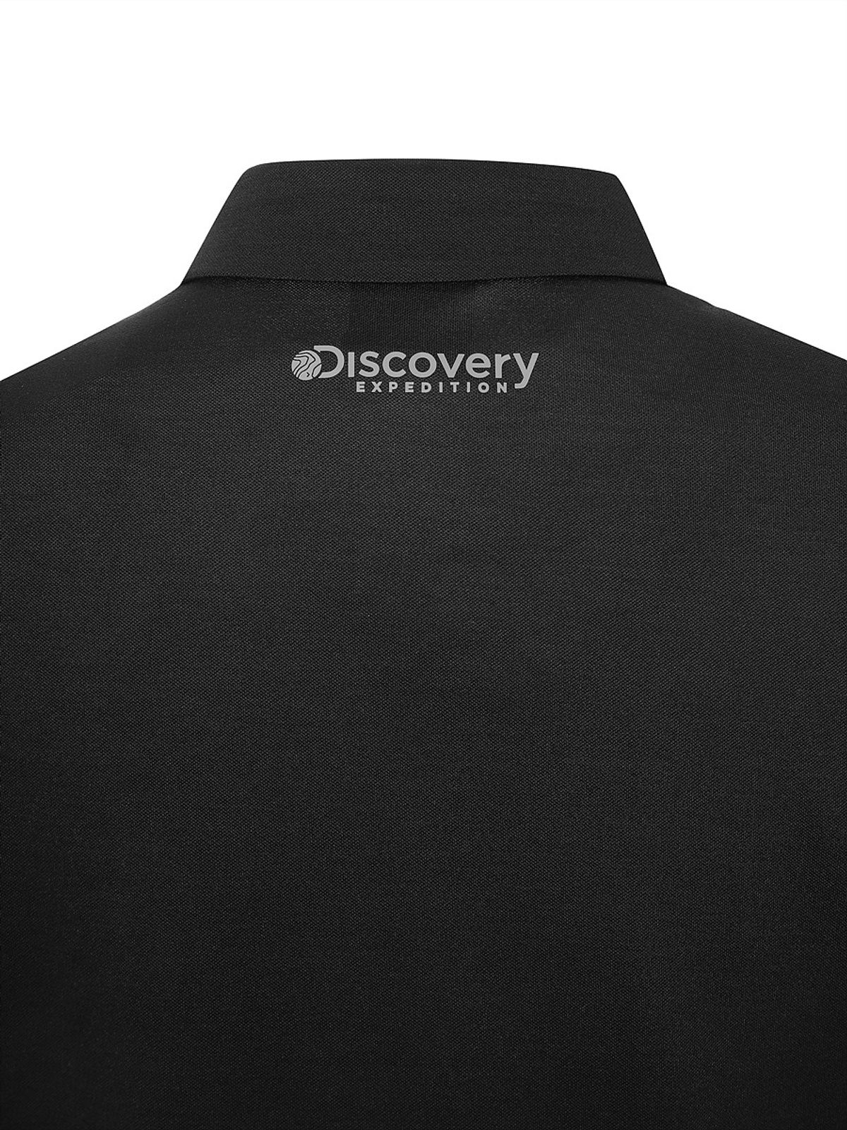 디스커버리 익스페디션(DISCOVERY EXPEDITION) 여성 라글란 UV차단 카라티 (BLACK)