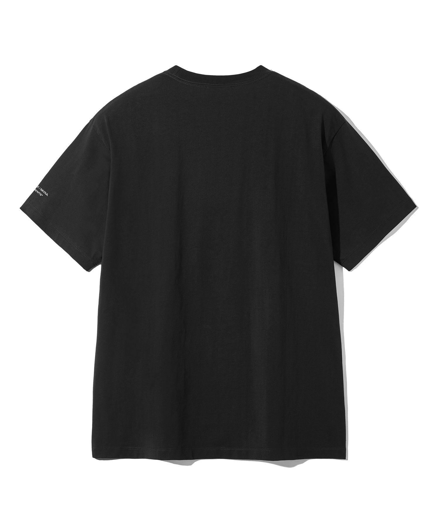 MUSINSA公式 | FILLUMINATE Burning Heart T-Shirt-Black