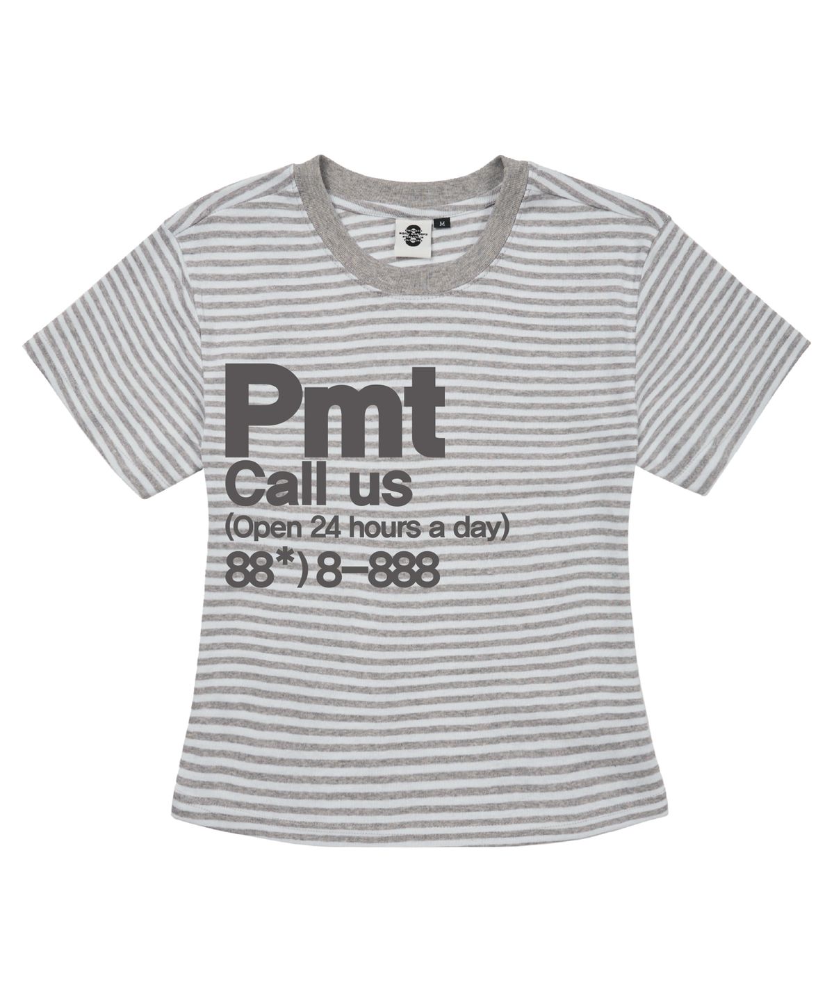 프라임에이트(PRIMATE) CALL US 여성 SHORT 스트라이프 반팔 5 COLORS