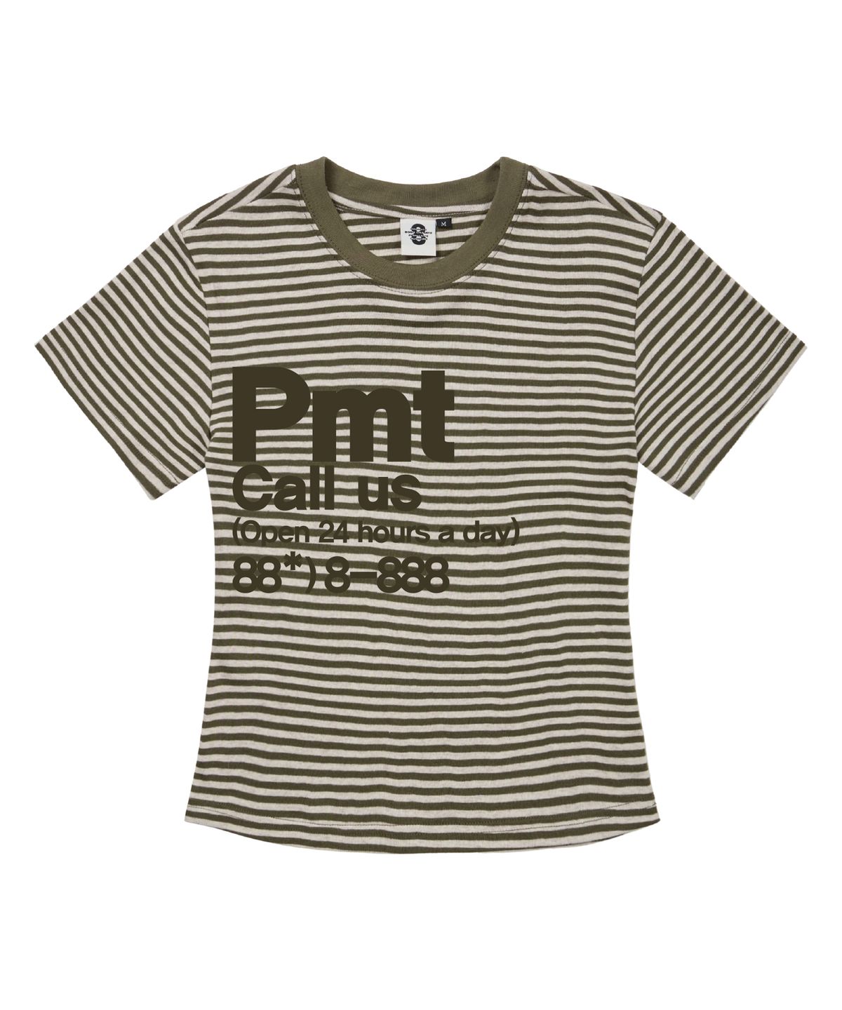 프라임에이트(PRIMATE) CALL US 여성 SHORT 스트라이프 반팔 5 COLORS