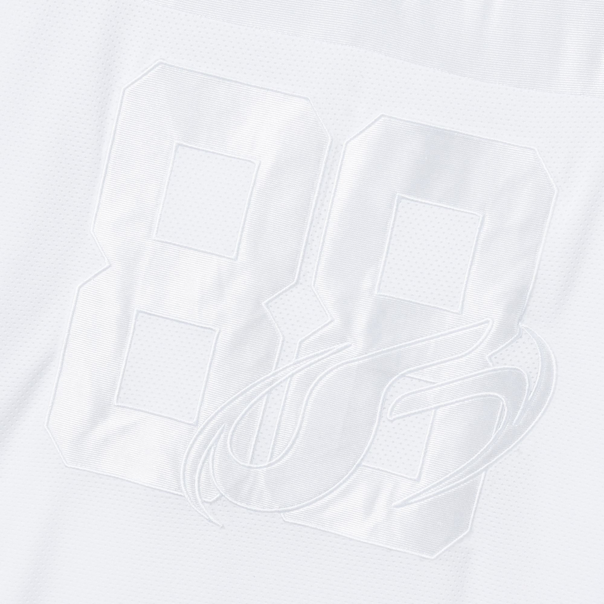 MUSINSA | FILLUMINATE 88 Glossy Jersey T-Shirt-White