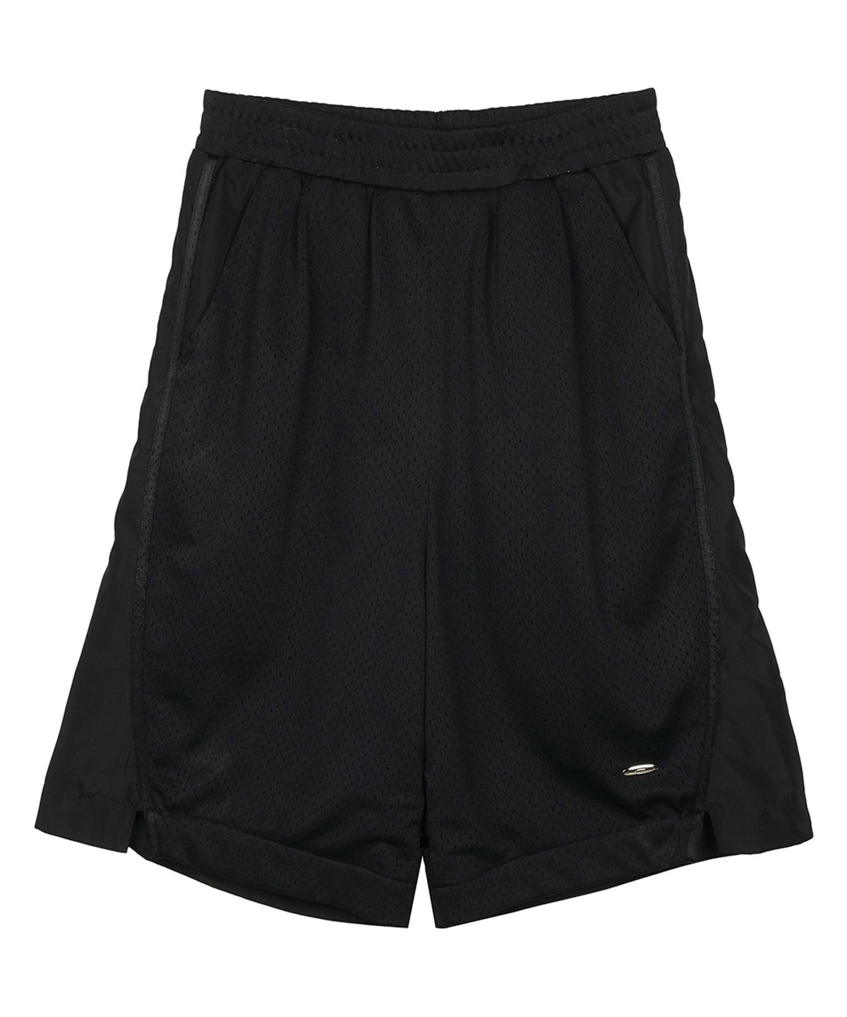 에프디알(FDR) Oval Basketball Mesh Short Black