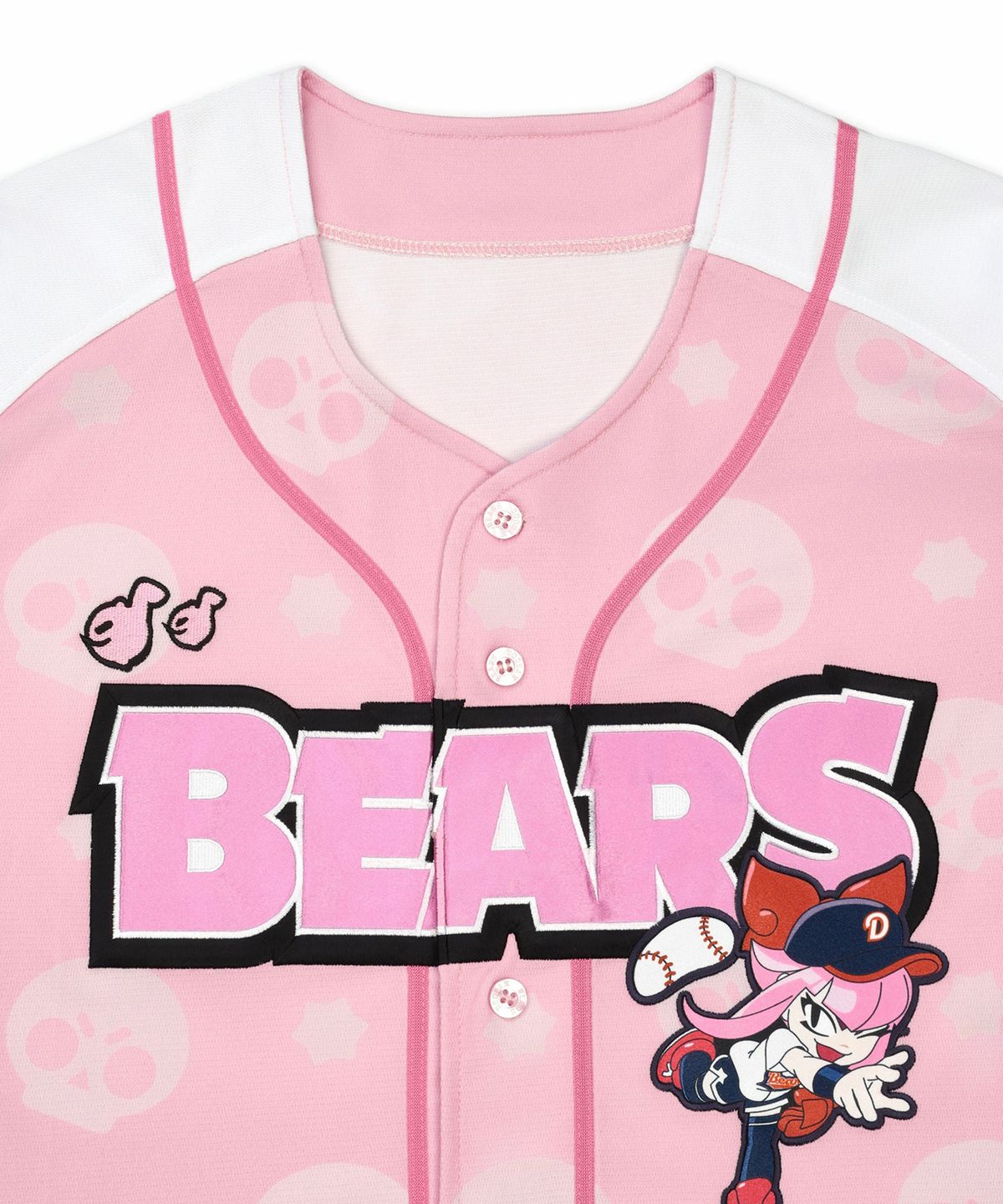 두산베어스(DOOSANBEARS) [두산베어스] 브롤스타즈 콜라보 레플리카 키즈 유니폼(멜로디)