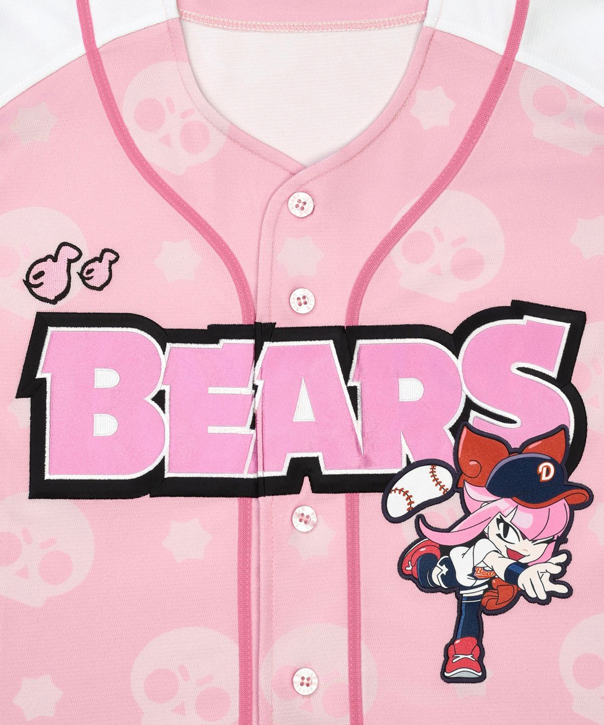 두산베어스(DOOSANBEARS) [두산베어스] 브롤스타즈 콜라보 레플리카 키즈 유니폼(멜로디)