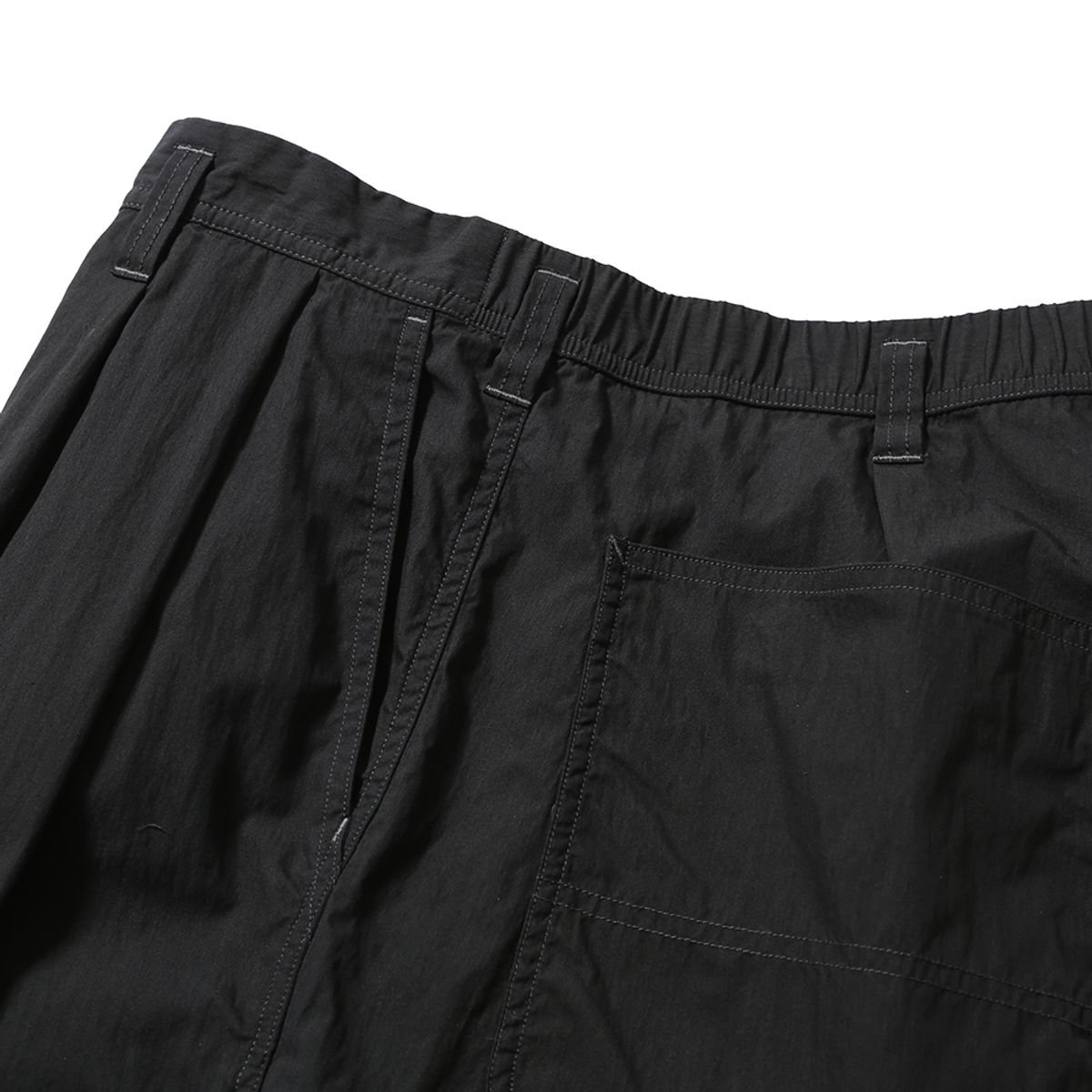모이프(MOIF) [SS25] OVER WORK SHORTS / CHARCOAL