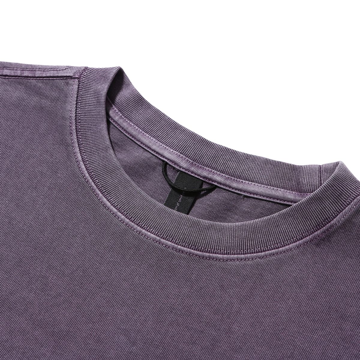 모이프(MOIF) [SS25] GARMENT DYED H/S TEE / DYED PURPLE