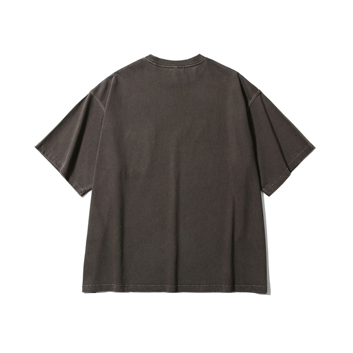 모이프(MOIF) [SS25] GARMENT DYED H/S TEE / DYED BROWN