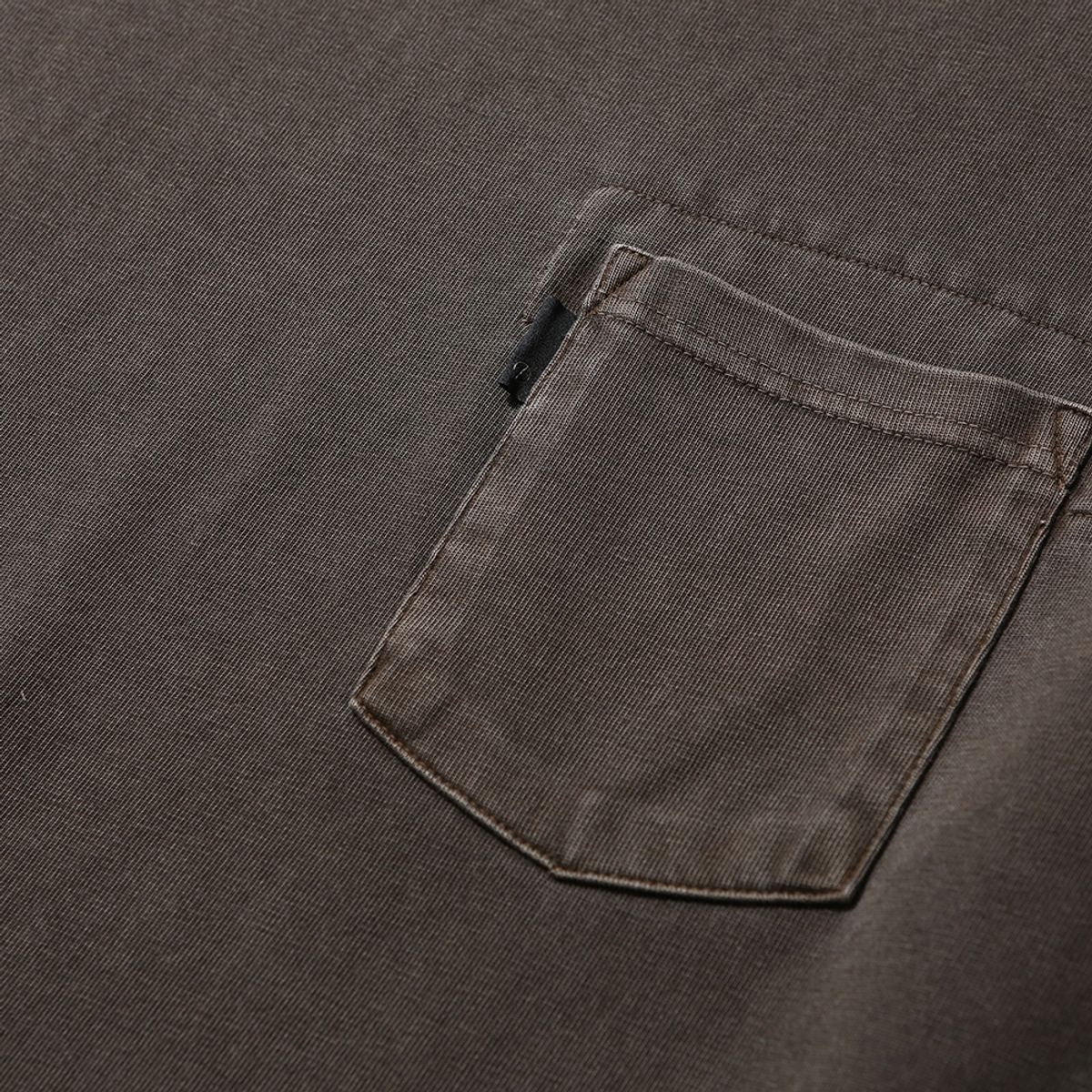모이프(MOIF) [SS25] GARMENT DYED H/S TEE / DYED BROWN