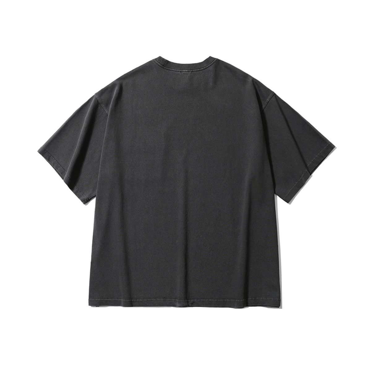 모이프(MOIF) [SS25] GARMENT DYED H/S TEE / DYED CHARCOAL