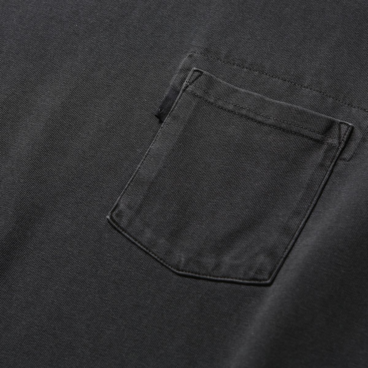 모이프(MOIF) [SS25] GARMENT DYED H/S TEE / DYED CHARCOAL