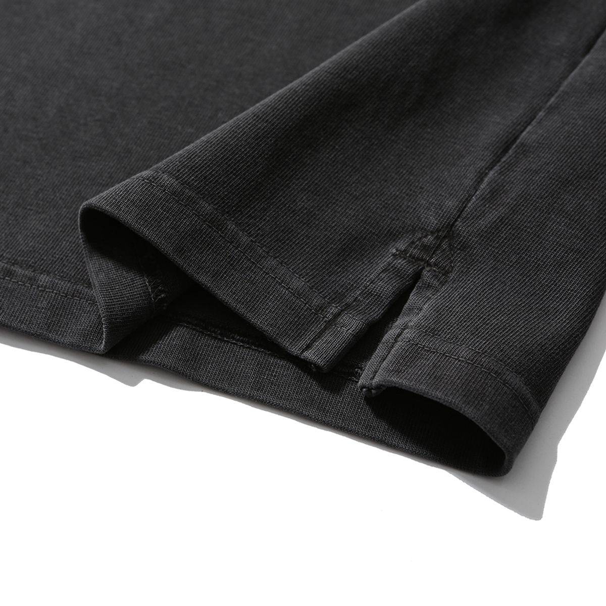 모이프(MOIF) [SS25] GARMENT DYED H/S TEE / DYED CHARCOAL